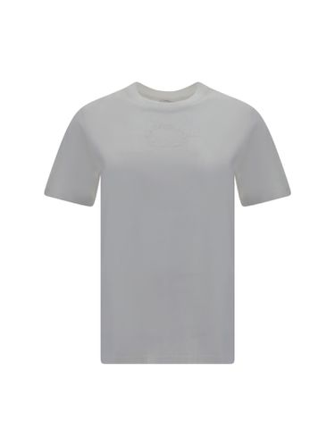 Burberry White Cotton T-shirt - Burberry - Modalova