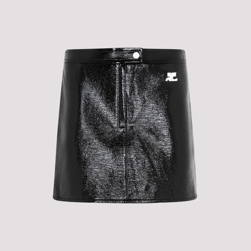 Courrèges Vinyl Mini Skirt - Courrèges - Modalova