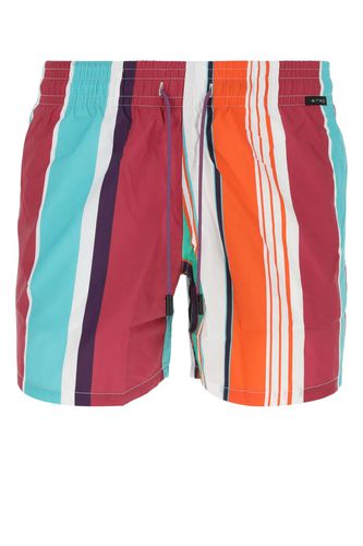 Etro Printed Nylon Swimming Shorts - Etro - Modalova