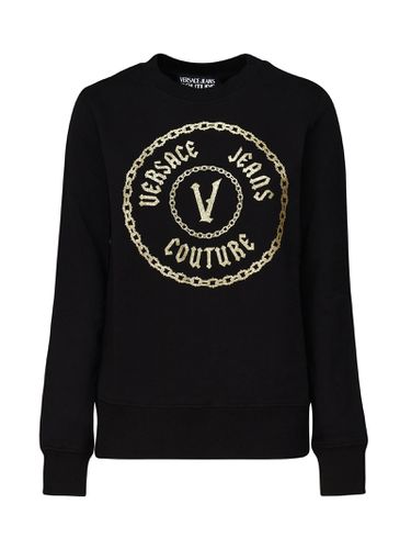 Cotton Sweatshirt - Versace Jeans Couture - Modalova