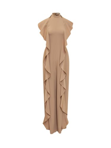 Viscose Satin Enver Dress - Alberta Ferretti - Modalova