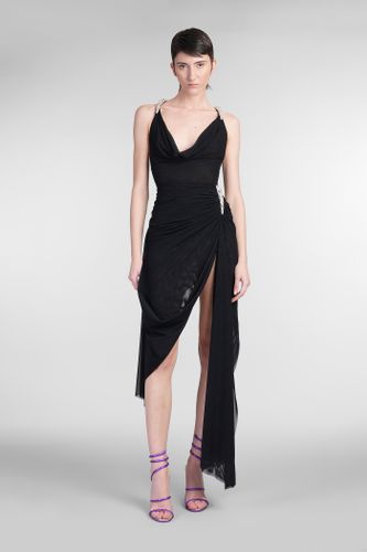 David Koma Dress In Black Polyamide - David Koma - Modalova