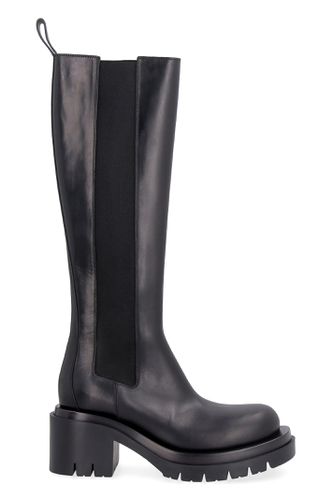 Bottega Veneta Lug Leather Boots - Bottega Veneta - Modalova