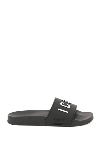 Dsquared2 Rubber Slide Sandal - Dsquared2 - Modalova