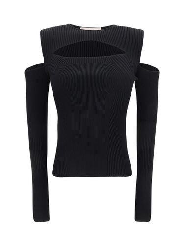 Knitted Top With Cut-outs - Alexander McQueen - Modalova