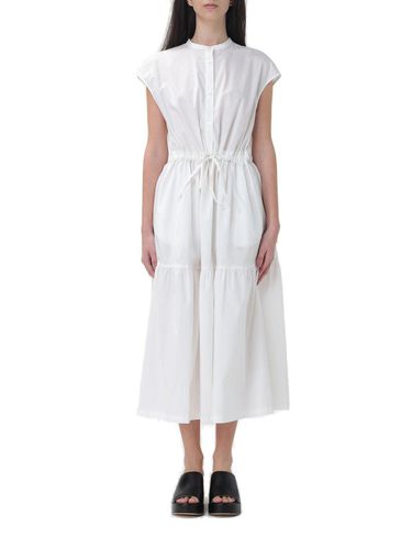 Button Detailed Drawstring-waist Ruched Dress - Woolrich - Modalova