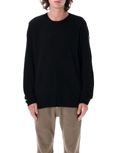 Jumbo Round Neck Sweater - Moncler + Rick Owens - Modalova