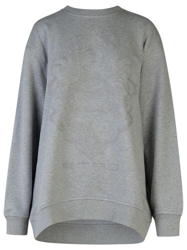 Etro Grey Cotton Sweatshirt - Etro - Modalova