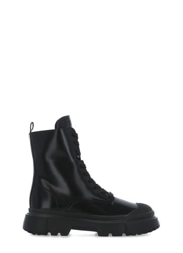 Hogan H619 Combat Boots - Hogan - Modalova