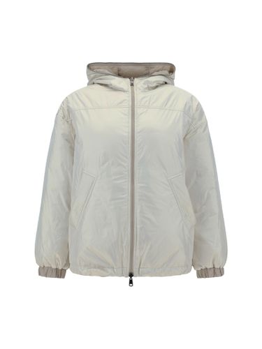 Reversible Down Jacket - Brunello Cucinelli - Modalova