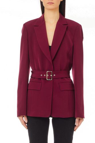 Single Breasted Belted Waist Blazer - Liu-Jo - Modalova