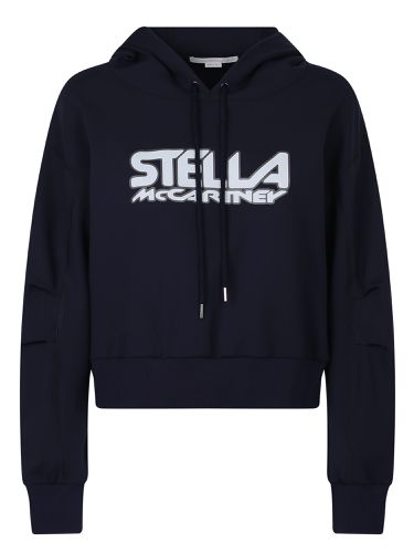 Stella McCartney Branded Hoodie - Stella McCartney - Modalova