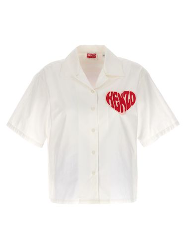 Kenzo Heart Bowling Shirt - Kenzo - Modalova