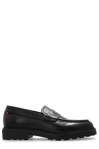 Logo-debossed Almond Toe Loafers - Bally - Modalova