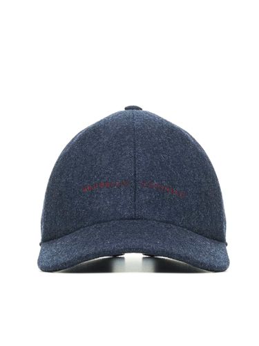 Logo Embroidery Cap - Brunello Cucinelli - Modalova