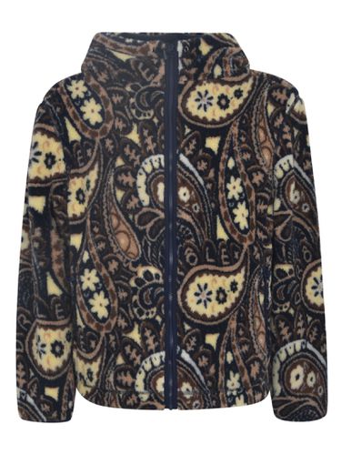 Paisley Print Zip Jacket - Drôle de Monsieur - Modalova