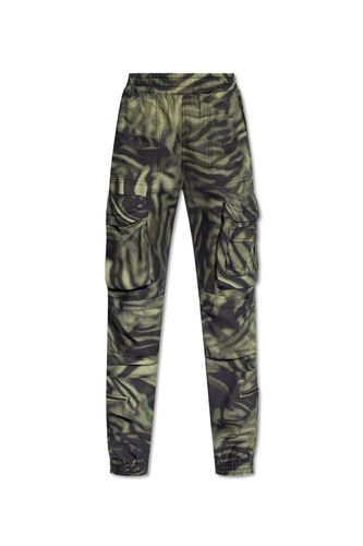 P-mirow Zebra-camo Printed Cargo Pants - Diesel - Modalova