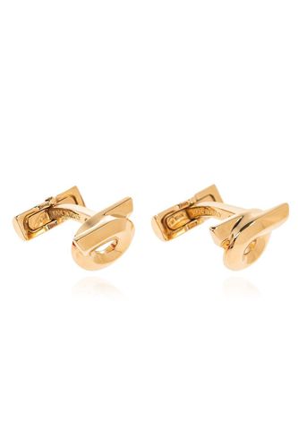 Ferragamo Gancini Cufflinks - Ferragamo - Modalova