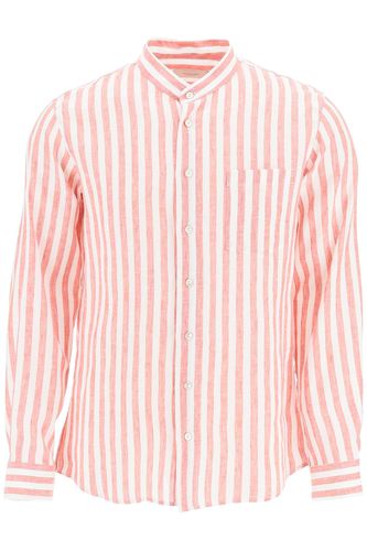 Agnona Striped Linen Shirt - Agnona - Modalova