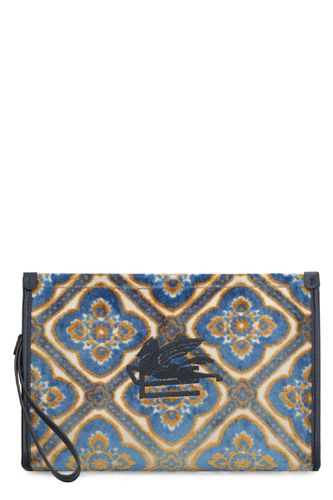 Etro Jacquard Fabric Clutch - Etro - Modalova