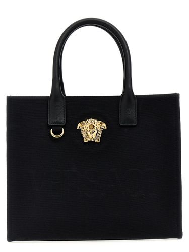 Versace Allover Small Shopping Bag - Versace - Modalova
