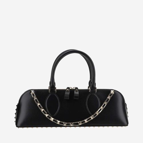 Rockstud E/w Leather Handbag - Valentino Garavani - Modalova