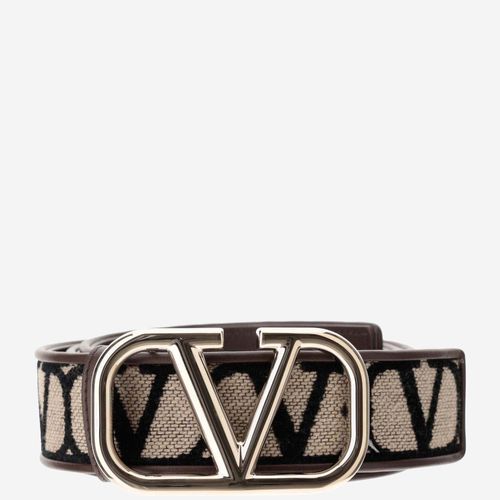 Iconographe Toile Belt H.40 Mm - Valentino Garavani - Modalova