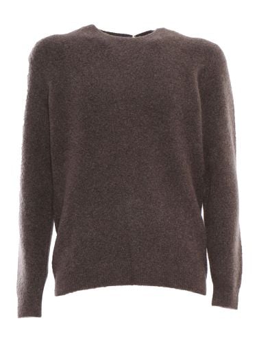 Crew-neck L/s Knitted Sweater Man - Fedeli - Modalova