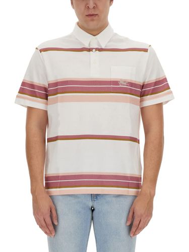 Polo Shirt With Pegasus Embroidery - Etro - Modalova