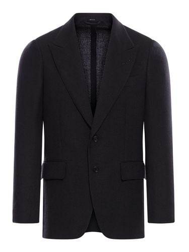 Shelton Wool And Mohair Jacket - Tom Ford - Modalova