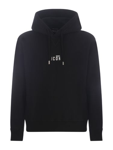 Hooded Sweatshirt icon Small In Cotton - Dsquared2 - Modalova