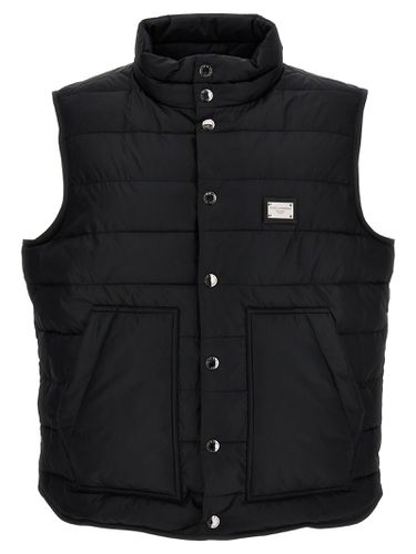 Dolce & Gabbana Logo Padded Vest - Dolce & Gabbana - Modalova