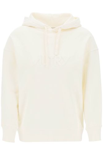 Autry Embossed Logo Hoodie - Autry - Modalova