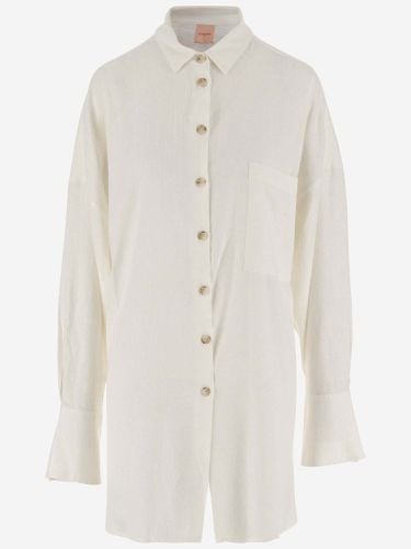 Linen And Viscose Shirt - La Semaine Paris - Modalova