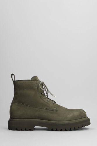 Eventual 020 Combat Boots In Suede - Officine Creative - Modalova