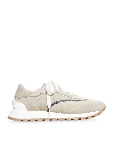 Brunello Cucinelli Suede Sneakers - Brunello Cucinelli - Modalova