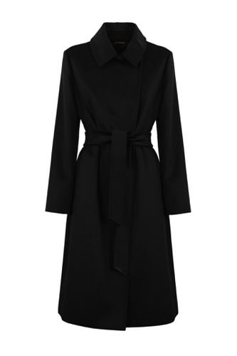 Bcollag Wool Wrap Coat - Max Mara Studio - Modalova