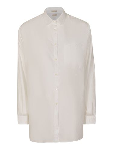Patched Pocket Plain Shirt - Massimo Alba - Modalova