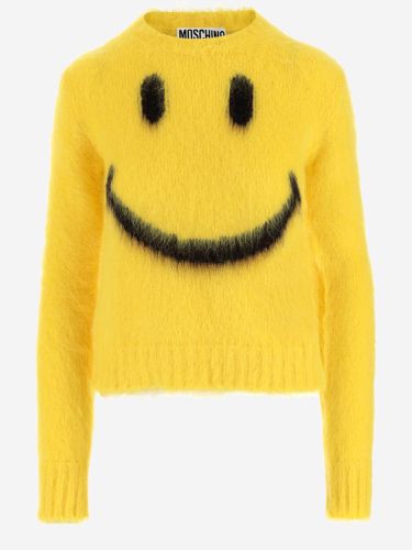 Moschino smiley Sweater - Moschino - Modalova