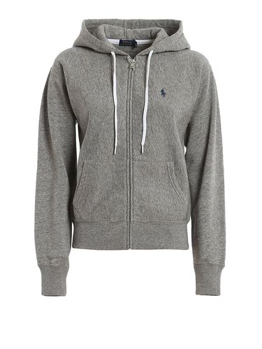 Logo Embroidered Zipped Hoodie - Ralph Lauren - Modalova