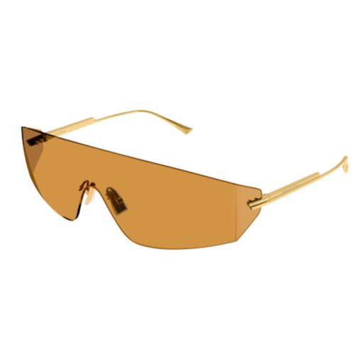 Bv1299s002 Gold Gold Orange - Bottega Veneta Eyewear - Modalova