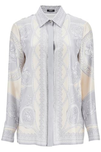 Silk Shirt The Cut Of The Gods - Versace - Modalova