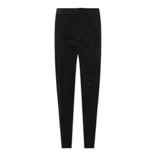 Logo Patch Straight-leg Corduroy Trousers - Dsquared2 - Modalova