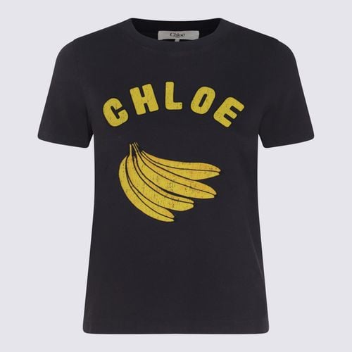 Chloé Black Cotton T-shirt - Chloé - Modalova