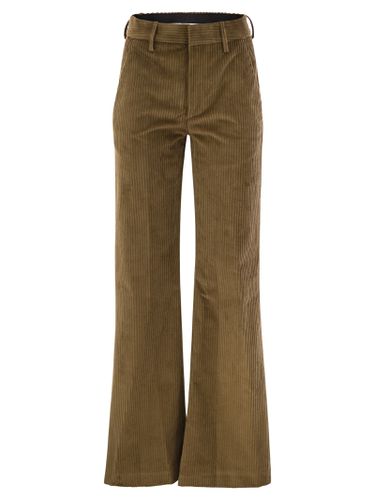 Janice - Wide Corduroy Trousers - Dondup - Modalova