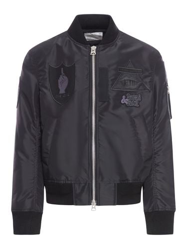 Sacai Gonz Zipped Bomber Jacket - Sacai - Modalova