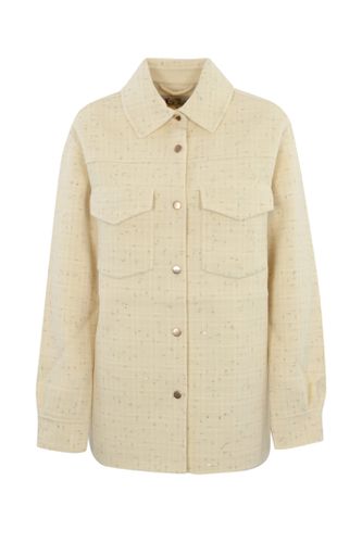 Chantel Wool Shirt Jacket - MC2 Saint Barth - Modalova