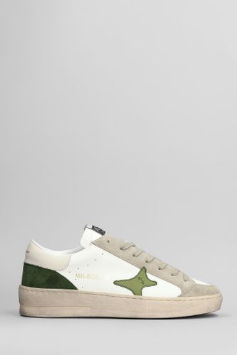 Sneakers In Suede And Leather - AMA-BRAND - Modalova