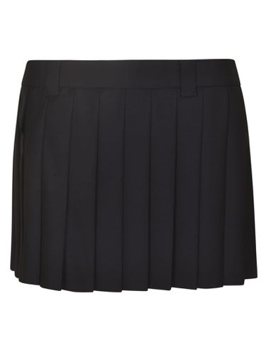 Miu Miu Mini Pleated Skirt - Miu Miu - Modalova