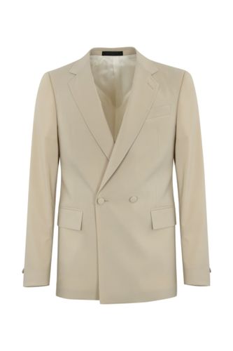 Double-breasted Wool Jacket - Corneliani - Modalova